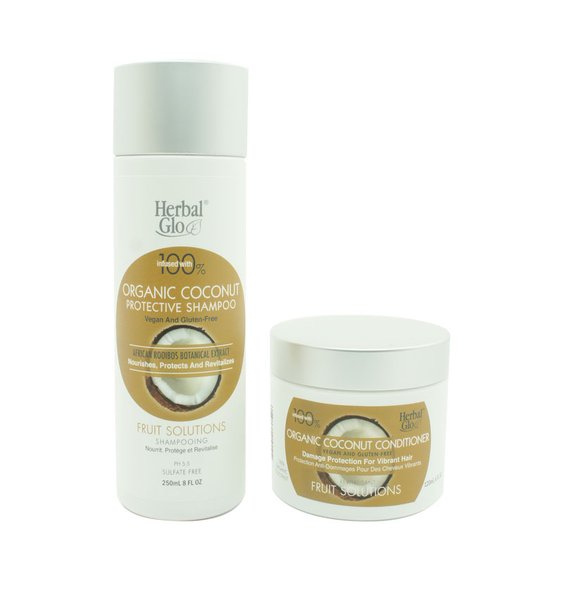 Organic Coconut Shampoo & Conditioner
